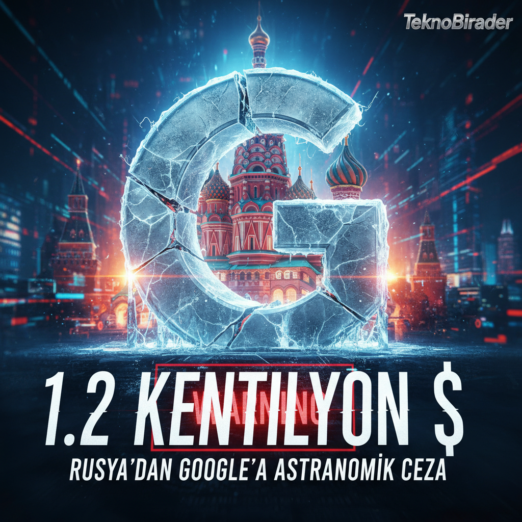 Rusya’dan Google’a Astronomik Ceza: 1.2 Kentilyon Dolar!