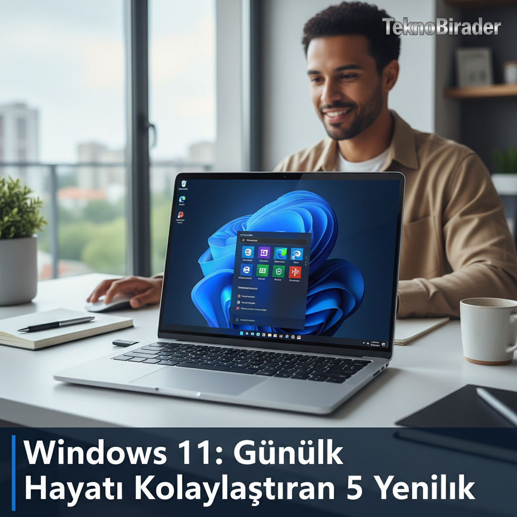 Windows 11: Günlük Hayatı Kolaylaştıran 5 Yenilik