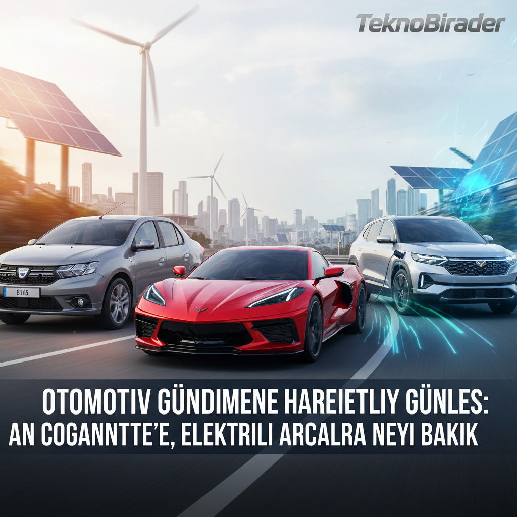 Otomotiv Gündeminde Hareketli Günler: Logan’dan Corvette’e, Elektrikli Araçlara Yeni Bakış