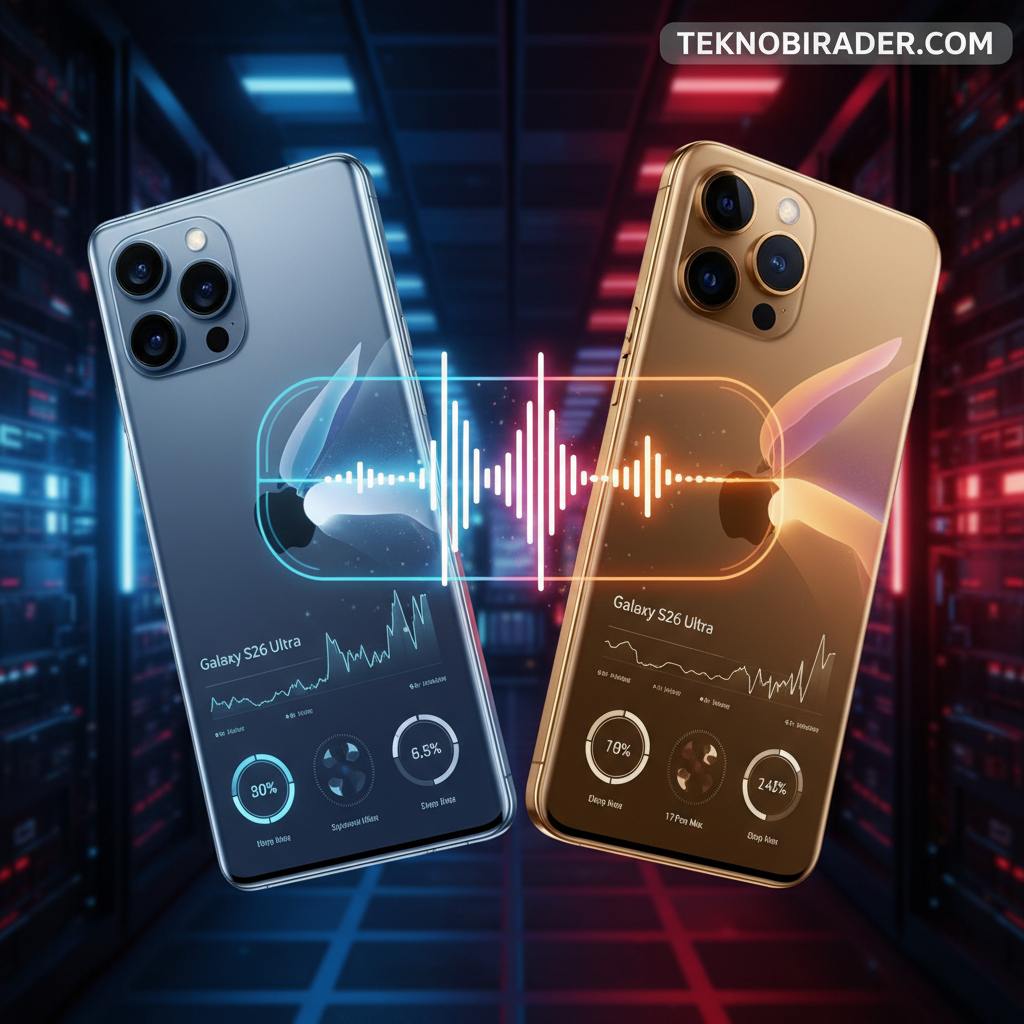 Galaxy S26 Ultra, iPhone 17 Pro Max’i Performans Testlerinde Geride Bıraktı