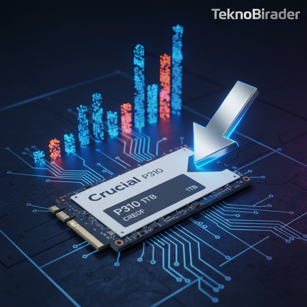 Piyasadaki Yükselişe Rağmen Kaçırılmayacak Fırsat: Crucial P310 1TB SSD