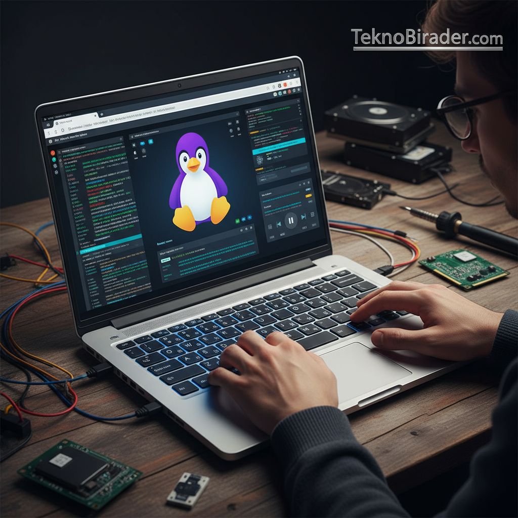 Windows’tan Vazgeçilen Dizüstü Bilgisayar, Linux ile Yeniden Canlandı