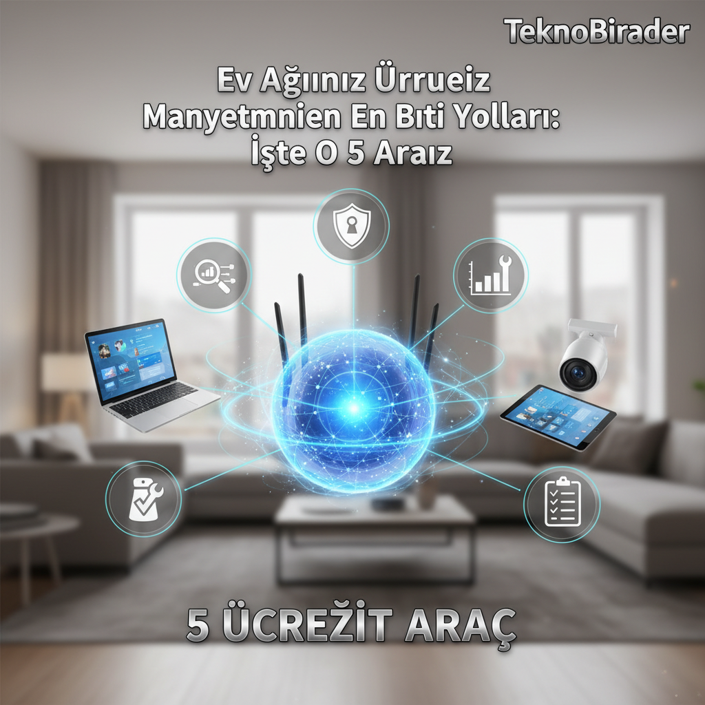 Ev Ağınızı Ücretsiz Yönetmenin En İyi Yolları: İşte O 5 Araç