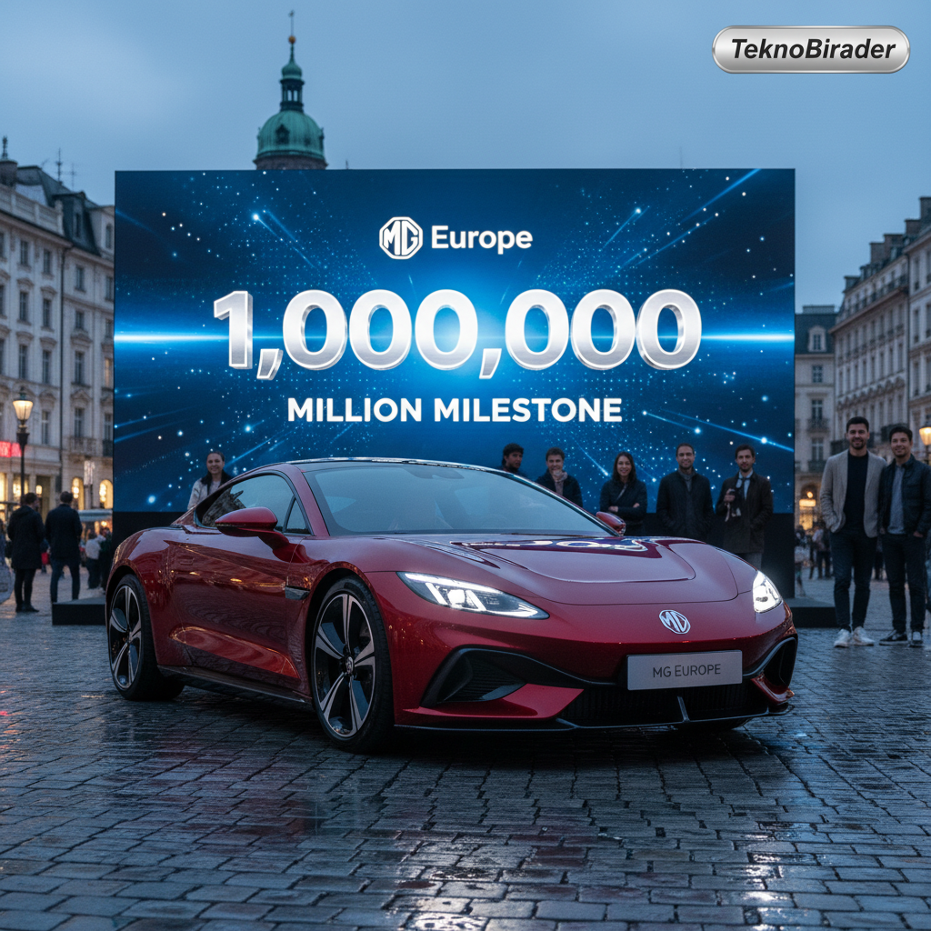 MG, Avrupa’da 1 Milyon Barajını Aşan İlk Çinli Otomobil Markası Oldu