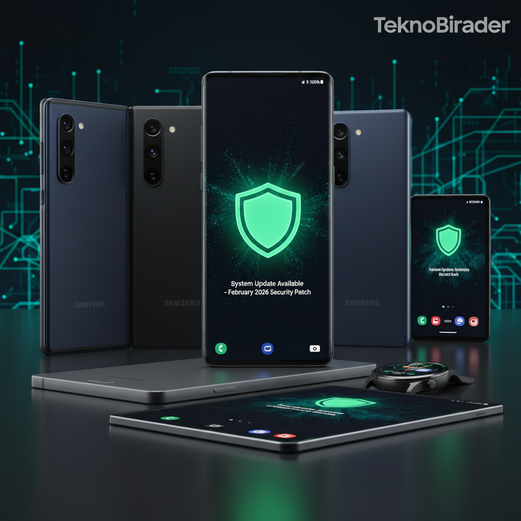 Samsung’dan Beş Cihaza Güvenlik Yaması: Şubat 2026 Güncellemeleri Yayında