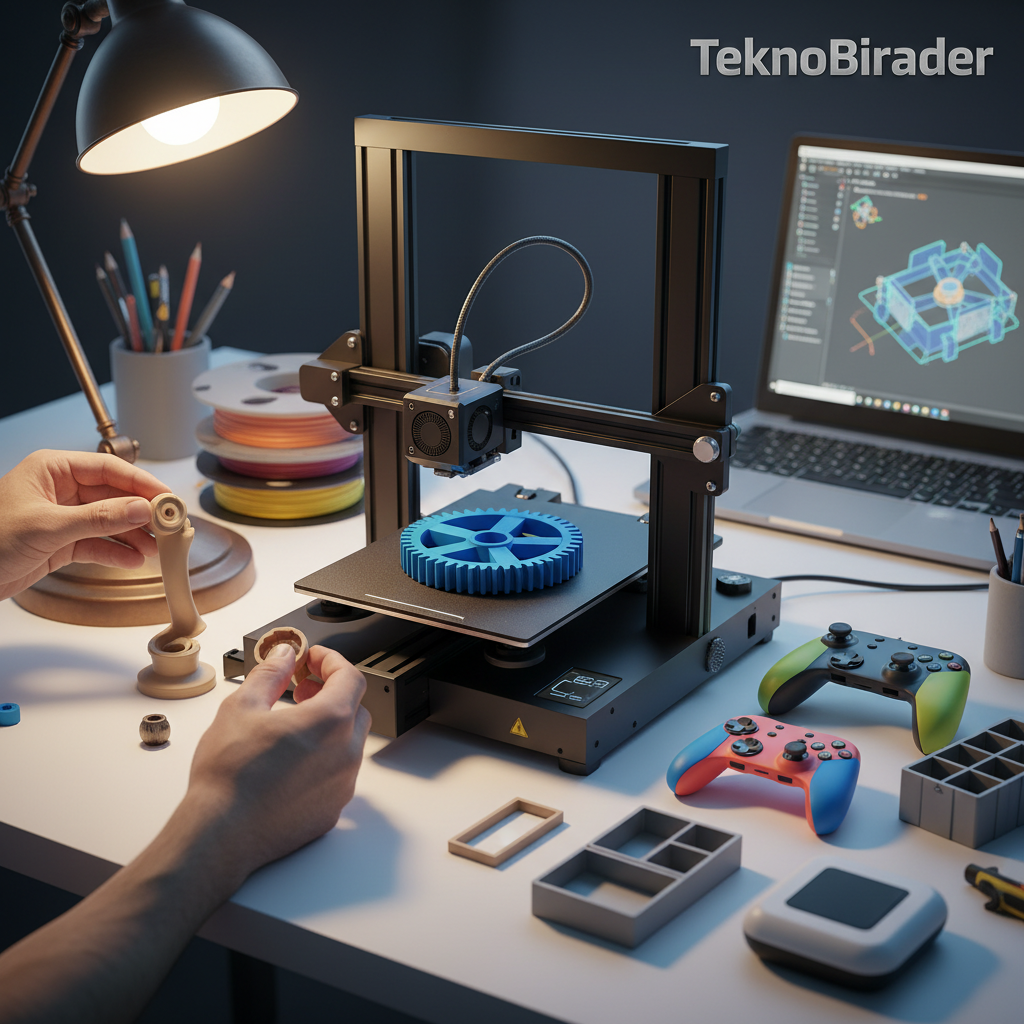 3D Yazıcılar Sadece Süs Eşyası Değil: Kırılan Parçaları Değiştirip Eşyalarınızı Yükseltin