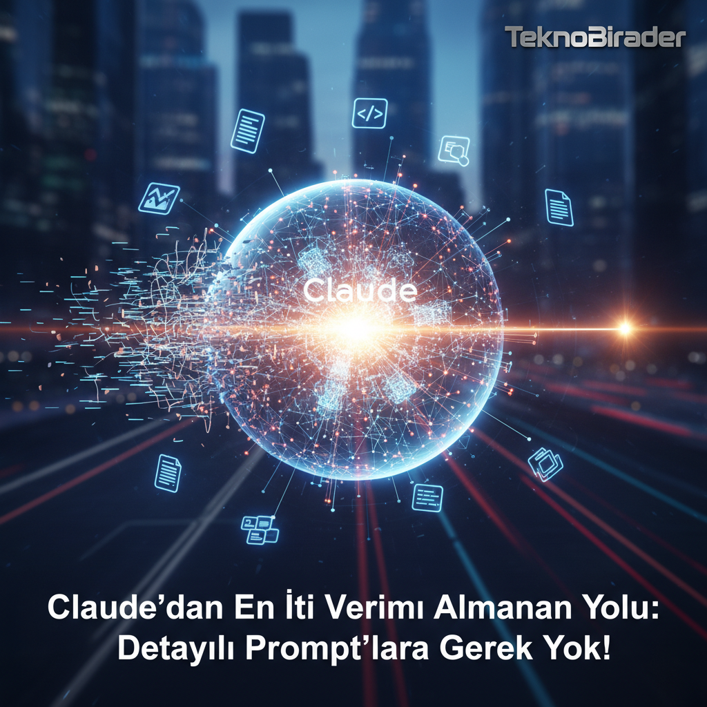 Claude’dan En İyi Verimi Almanın Yolu: Detaylı Prompt’lara Gerek Yok!