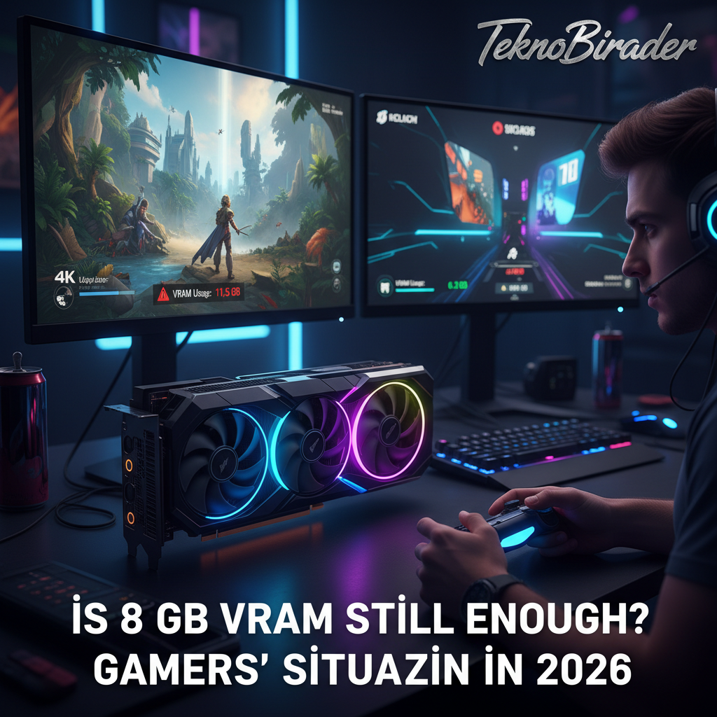 8 GB VRAM Hala Yeterli mi? 2026’da Oyuncuların Durumu