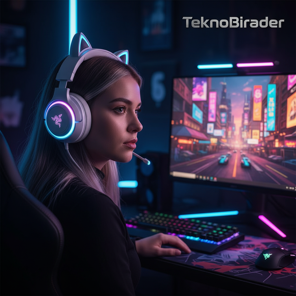 Razer Kraken Kitty V3 X Kulaklıklar Uygun Fiyatıyla Dikkat Çekiyor