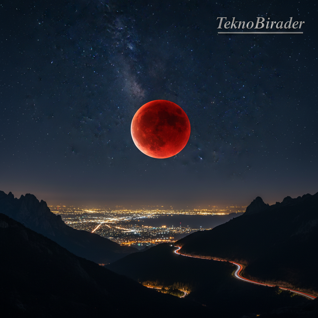 3 Mart’ta Gökyüzü Kan Kırmızı Olacak: Unutulmaz Ay Tutulması Yaklaşıyor