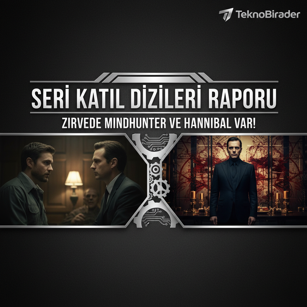 Seri Katil Dizileri Raporu: Zirvede Mindhunter ve Hannibal Var!