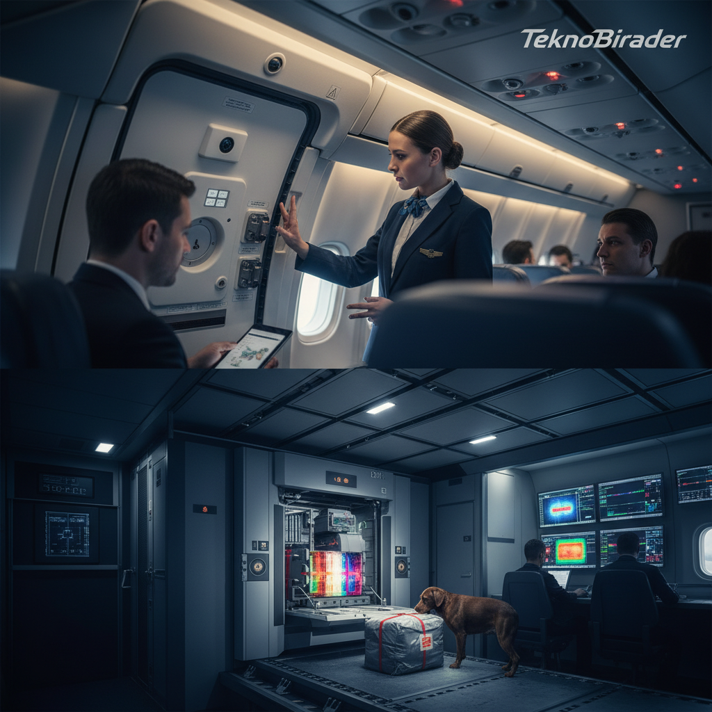 Uçaklardaki Gizli Güvenlik Önlemleri: Yolcuların Fark Etmediği Prosedürler