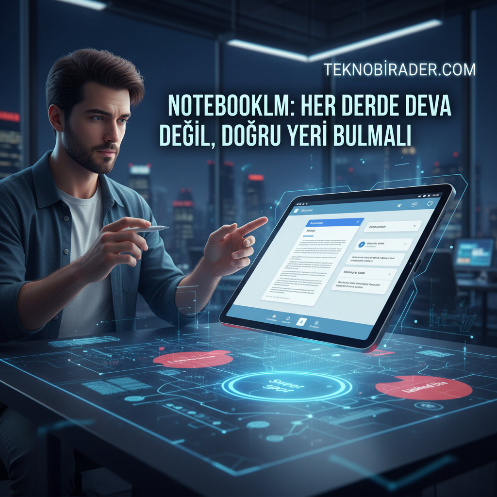 NotebookLM: Her Derde Deva Değil, Doğru Yeri Bulmalı