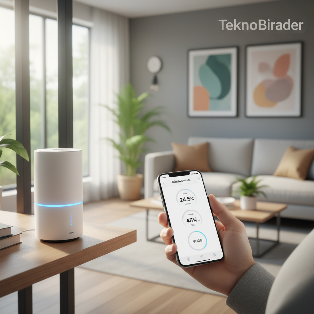 Ev Konforu WiFi Sensörle Kolaylaşıyor: Günsan Yeni Ürünüyle Ortam Kontrolünü Parmaklarınızın Ucuna Getiriyor