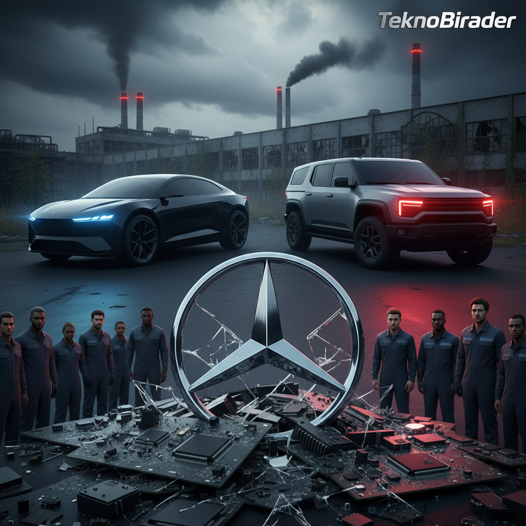 Alman Otomotiv Sektörü Çin ve ABD Etkisiyle Derin Krizde