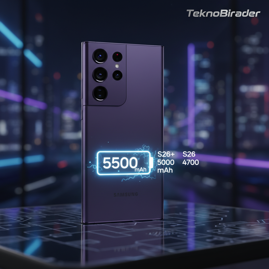 Galaxy S26 Serisinin Batarya Kapasiteleri Belli Oldu: Beklentileri Karşılayacak Mı?