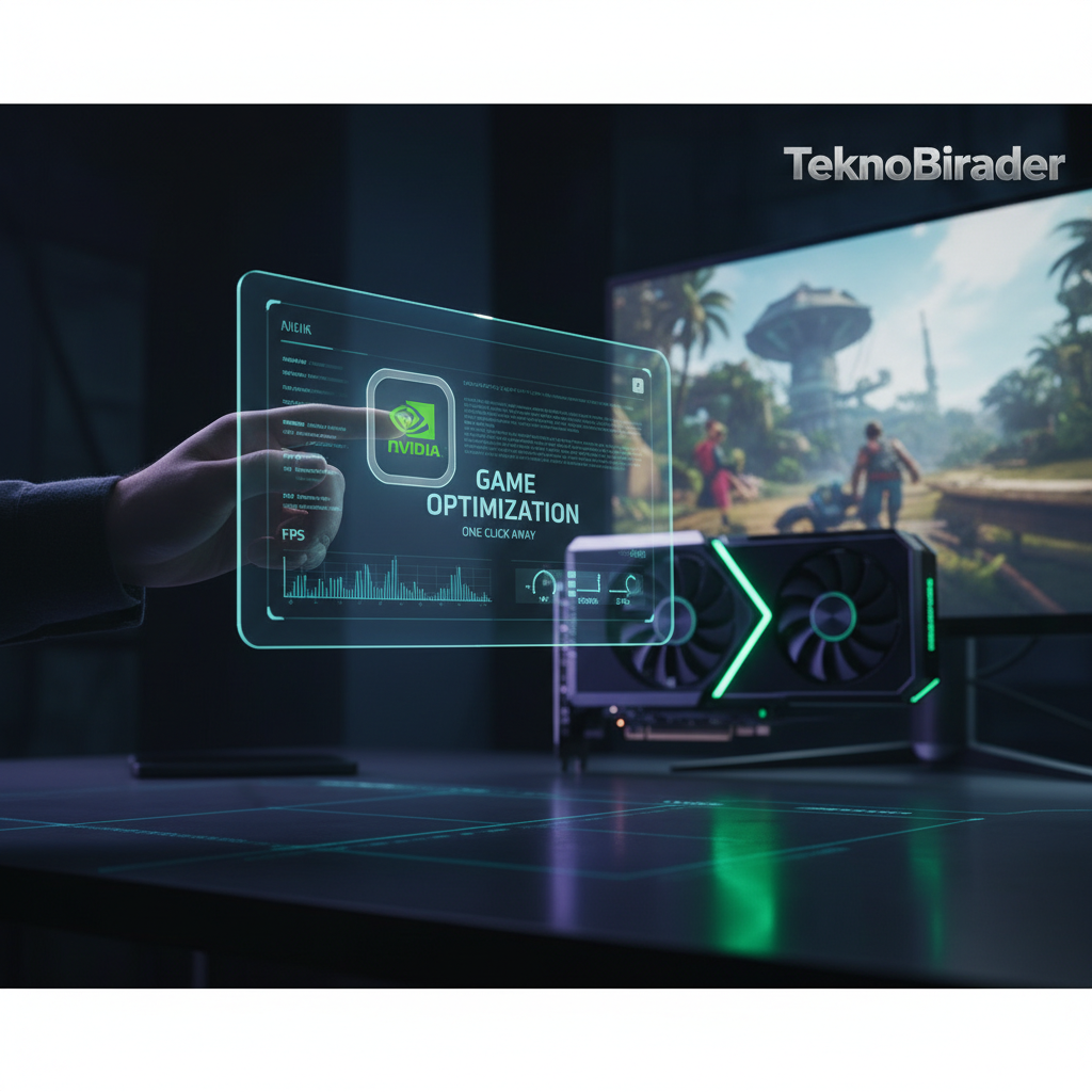 NVIDIA Uygulaması: Oyun Optimizasyonu Artık Sadece Bir Tık Uzağınızda