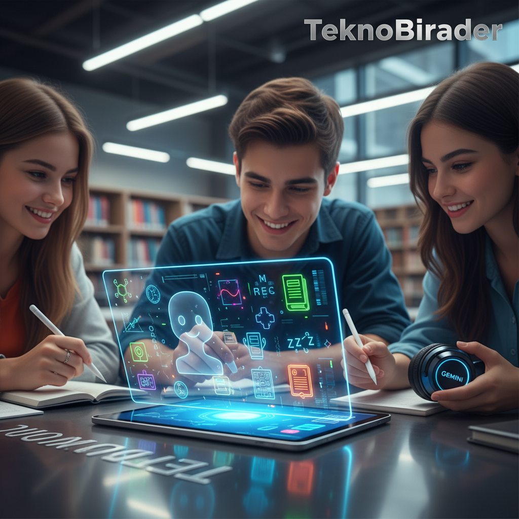 Gemini ile Lise Derslerine Geri Dönüş: Hem Öğretici Hem Eğlenceli