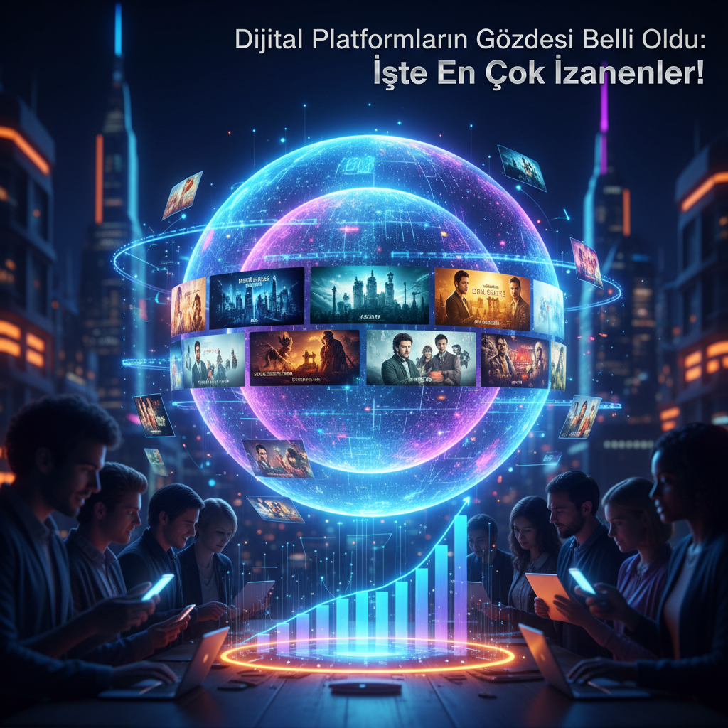 Dijital Platformların Gözdesi Belli Oldu: İşte En Çok İzlenenler!