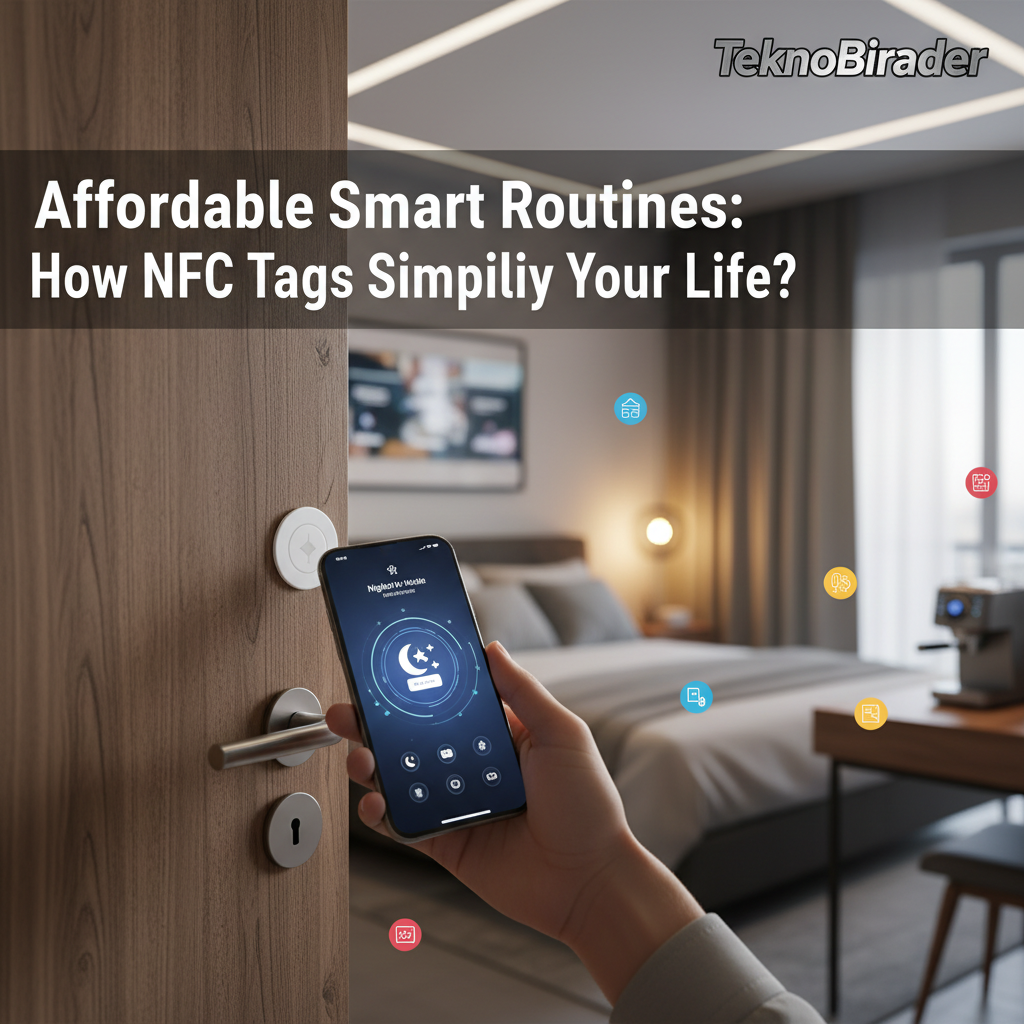Ucuza Akıllı Rutinler: NFC Etiketleri Hayatınızı Nasıl Kolaylaştırır?