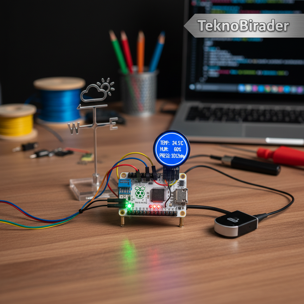 Raspberry Pi Pico ile Kendi Hava Durumu Botunuzu Yapın: Evdeki Lab’ınızı Basitleştirin