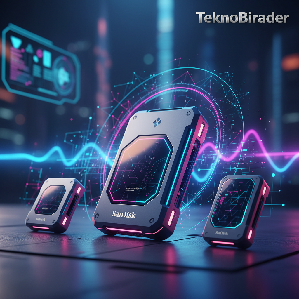 SanDisk’ten Yapay Zeka Çağına Özel Yeni Nesil Taşınabilir SSD Ailesi
