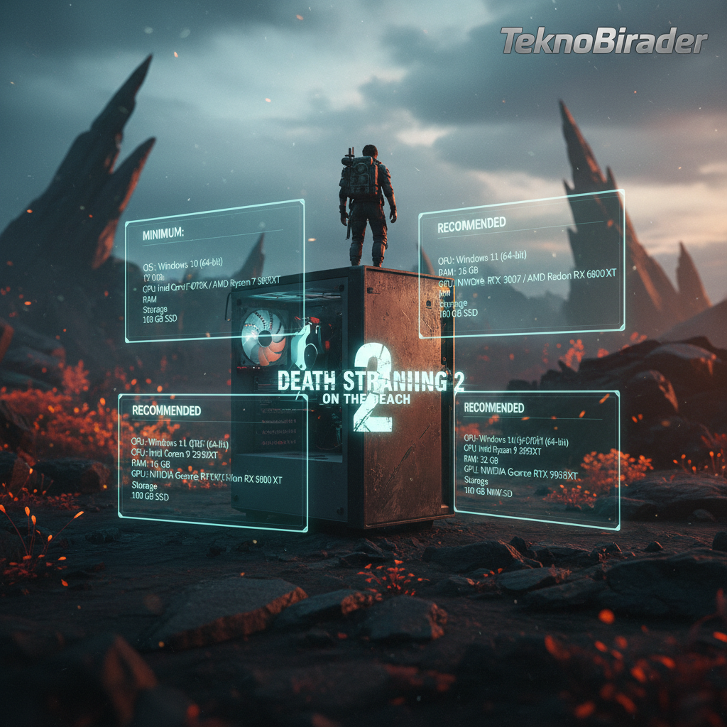 Death Stranding 2 PC’ye Geliyor: İşte Sistem Gereksinimleri!