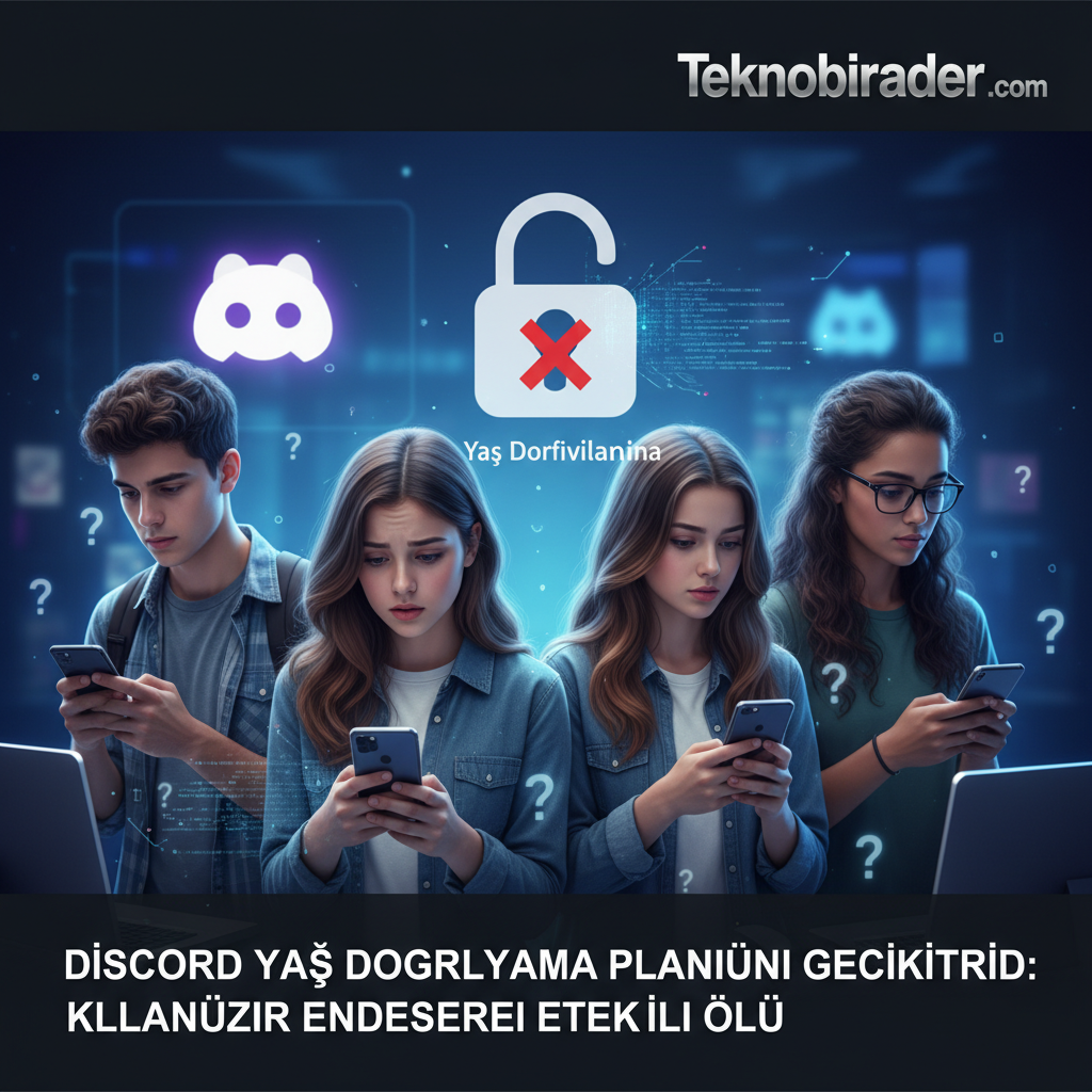 Discord Yaş Doğrulama Planını Geciktirdi: Kullanıcı Endişeleri Etkili Oldu
