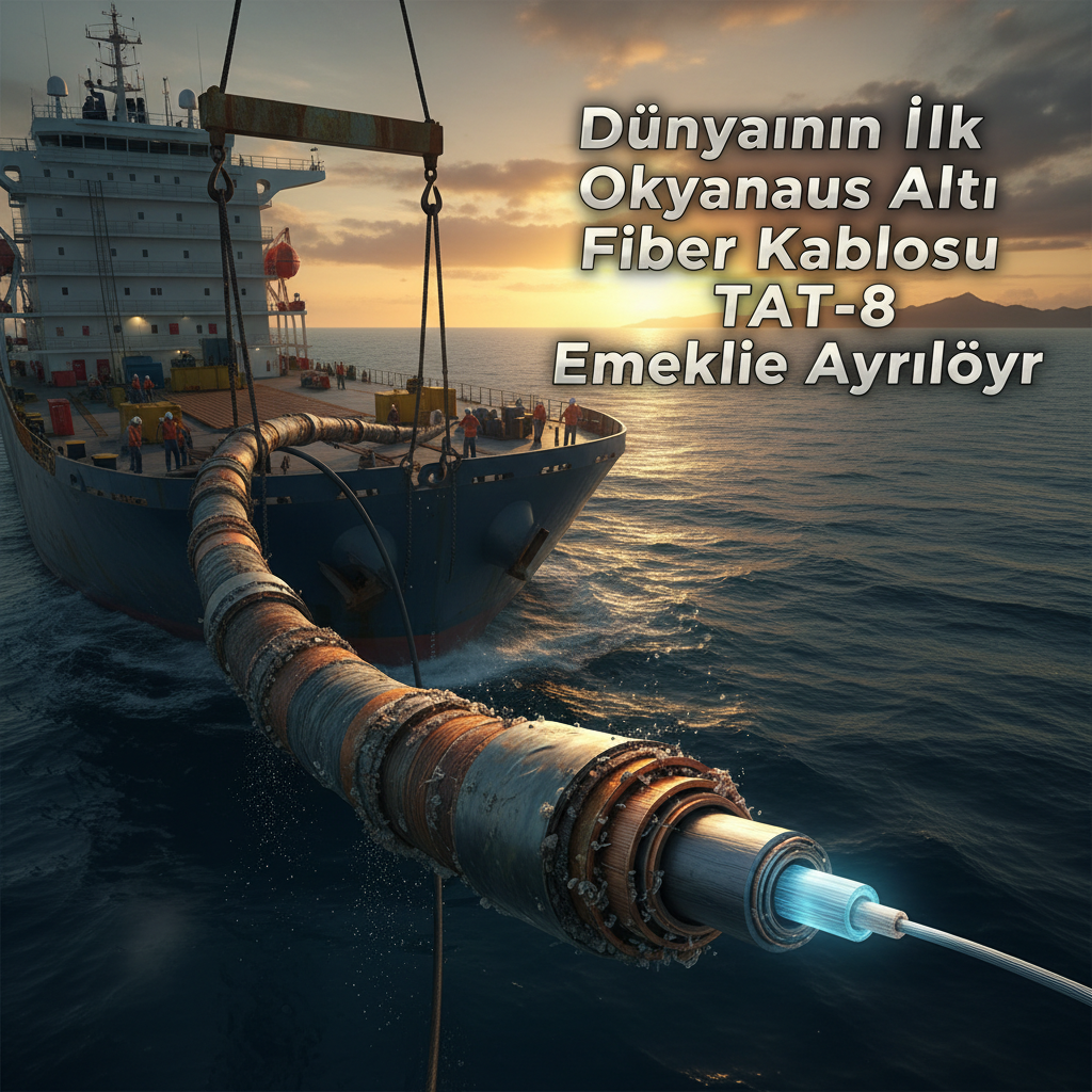 Dünyanın İlk Okyanus Altı Fiber Kablosu TAT-8 Emekliye Ayrılıyor