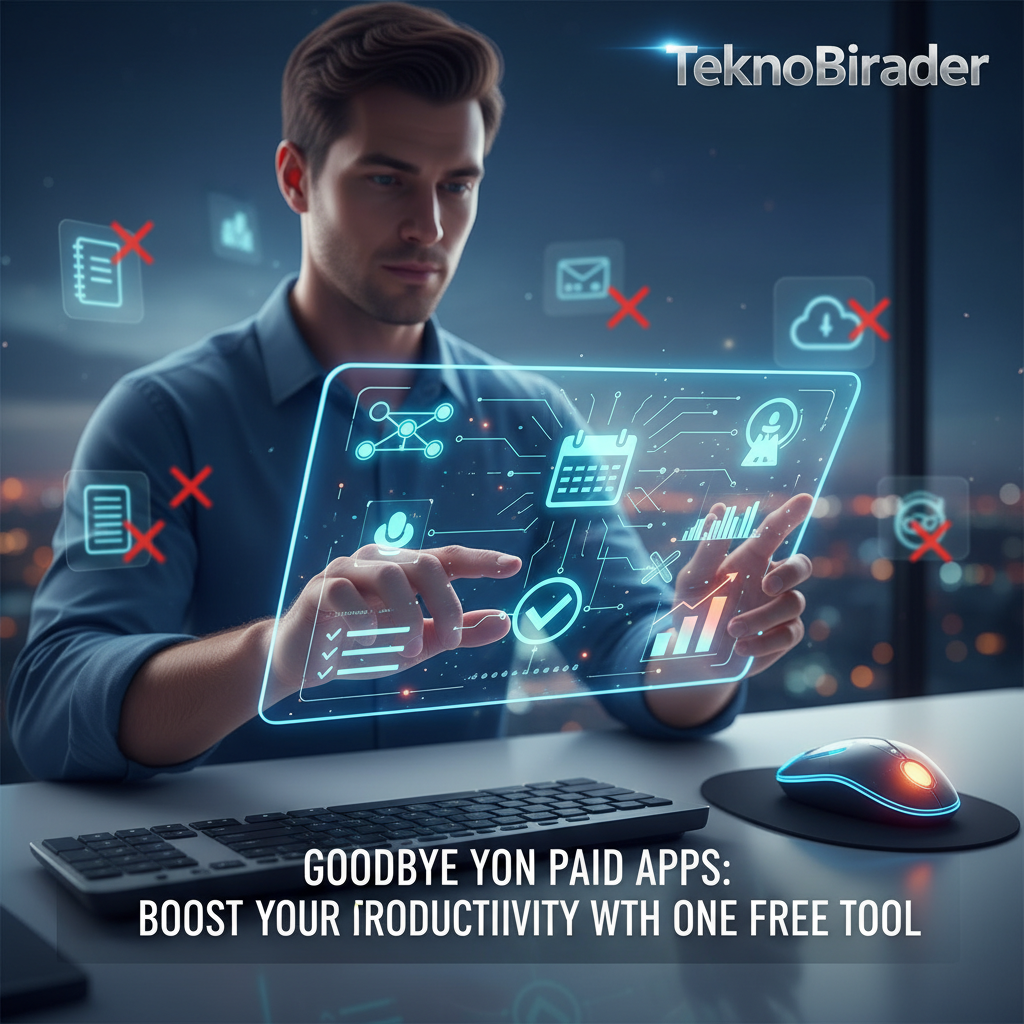 Paralı Uygulamalara Veda: Tek Bir Ücretsiz Araçla Üretkenliğinizi Artırın