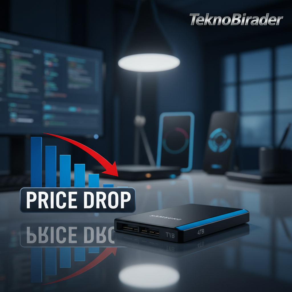 Samsung T5 Evo 4TB SSD Fiyatı Düştü: Kaçırmayın!