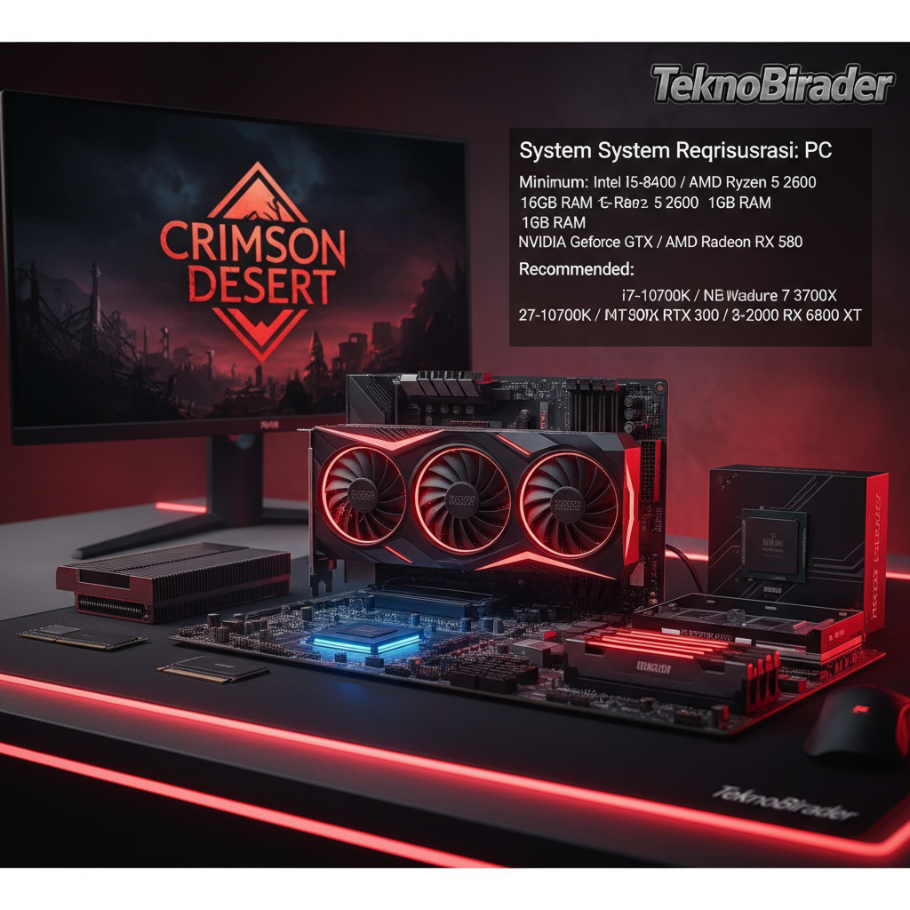 Crimson Desert İçin PC Sistem Gereksinimleri Belli Oldu