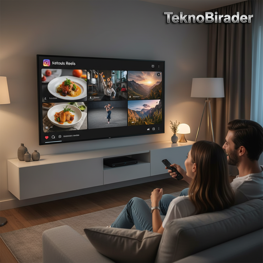 Instagram Artık Televizyonda: Reels Keyfi Büyük Ekranda!