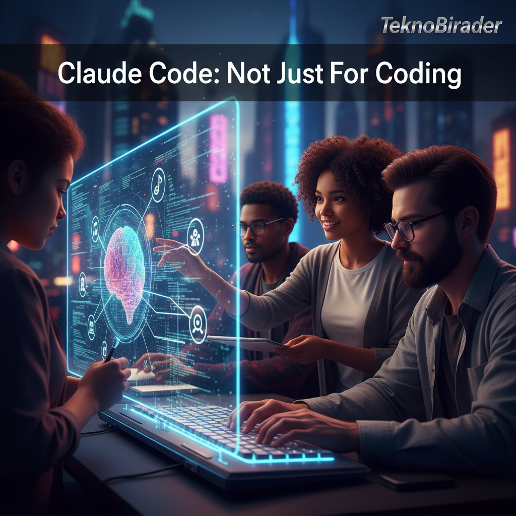 Claude Code: Sadece Kod Yazmak İçin Değil