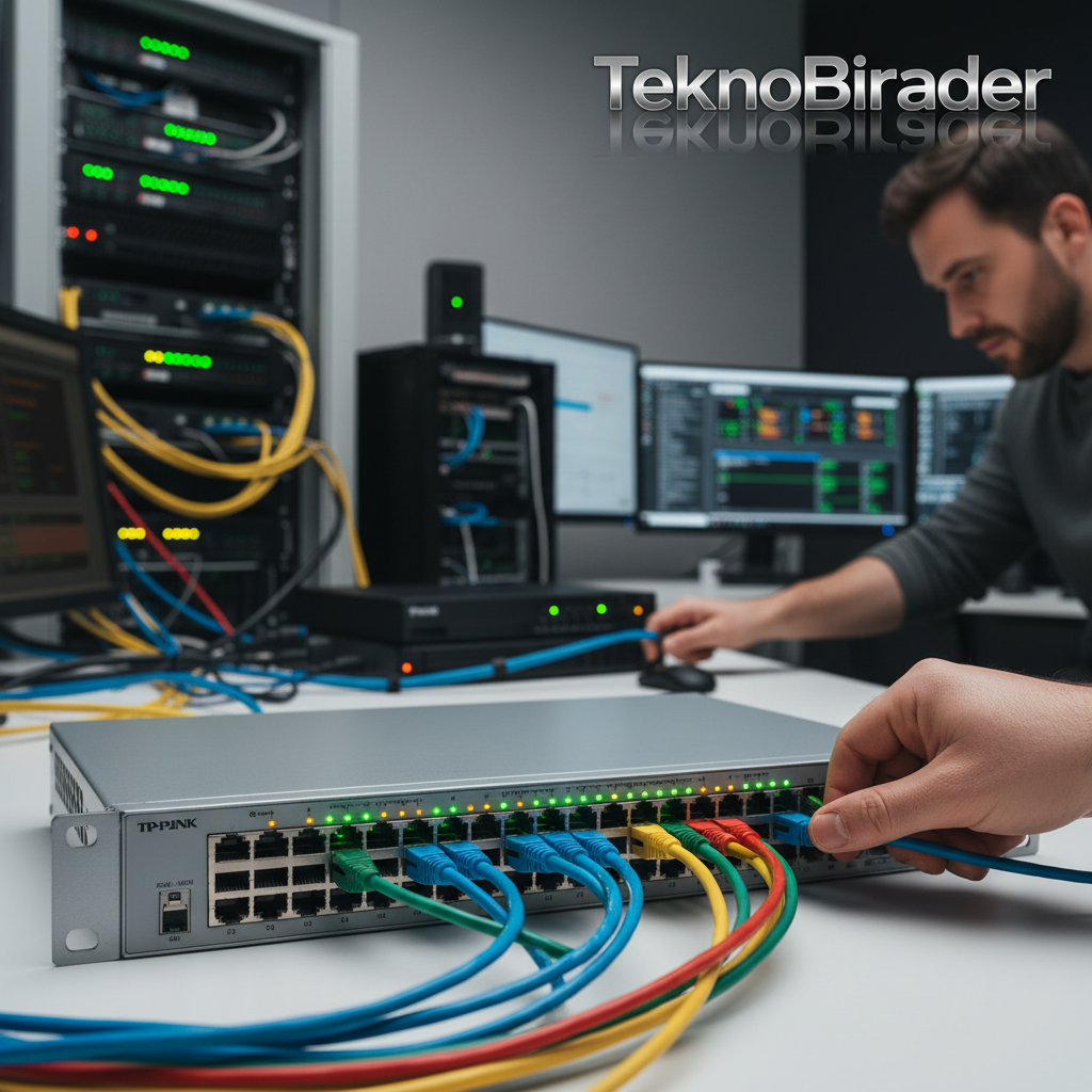 Home Lab’ınızı Bütçe Dostu 24 Portlu TP-Link Switch ile Genişletin