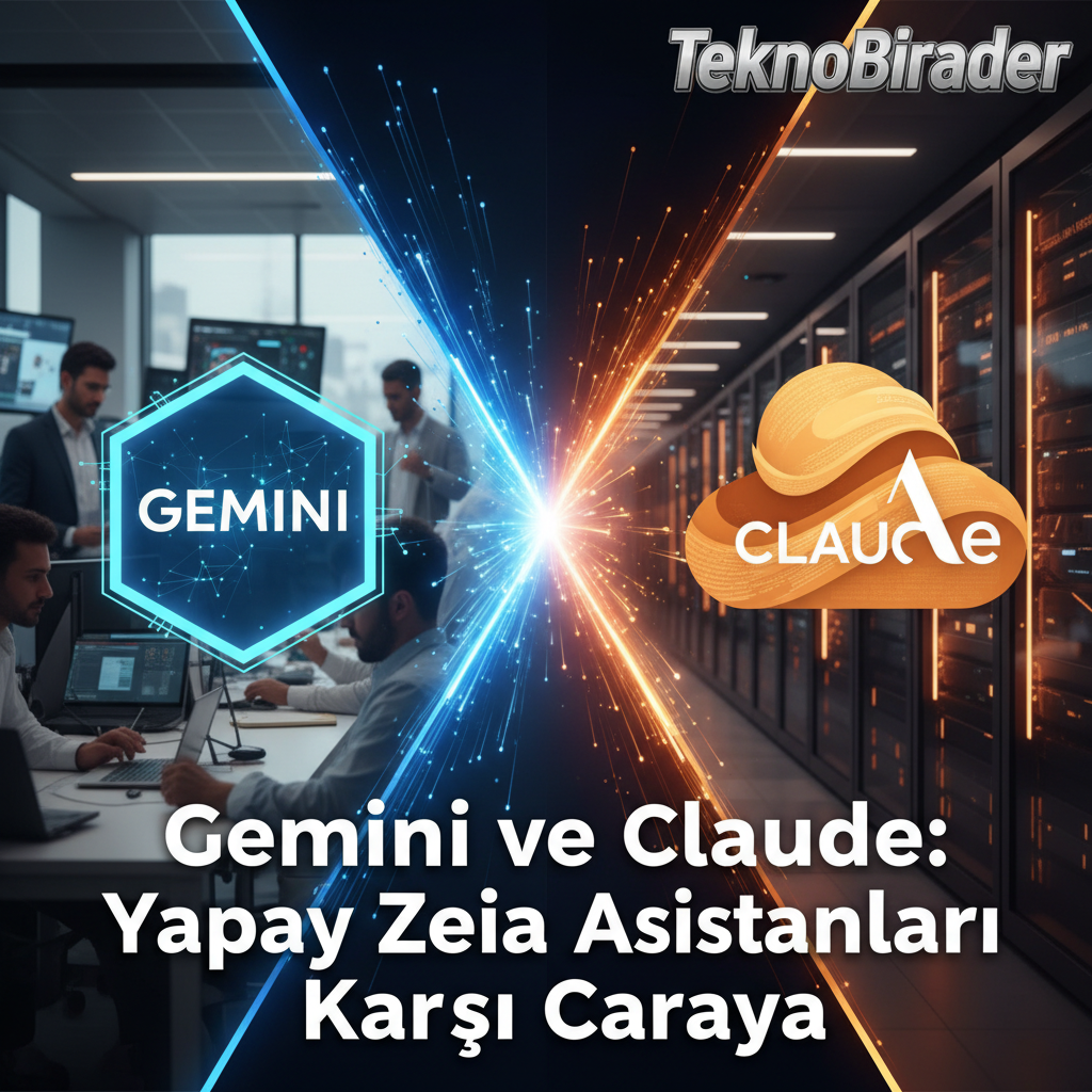 Gemini ve Claude: Yapay Zeka Asistanları Karşı Karşıya