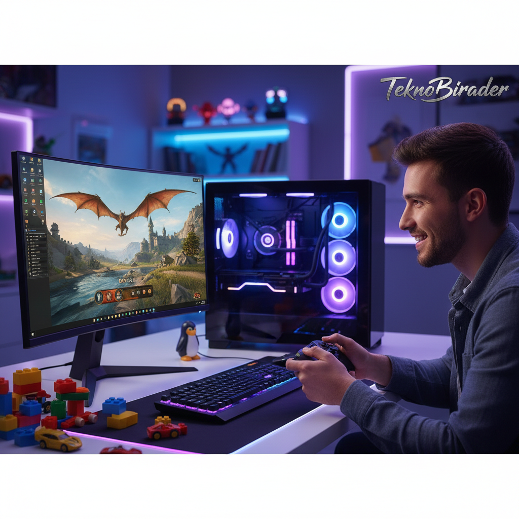 Linux’ta Oyun Oynamak Artık Çocuk Oyuncakları Kadar Kolay!