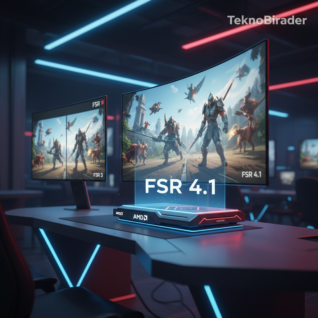 AMD FSR 4.1 Sızdı: Oyun Görüntü Kalitesi Yeniden Şekilleniyor