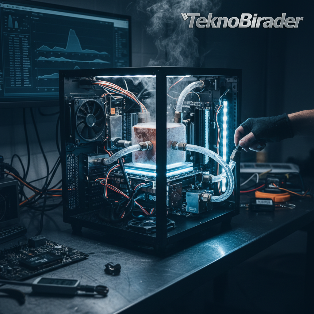 Buz Gibi PC: Hacklenen Buz Makinesiyle CPU Soğutma Deneyi