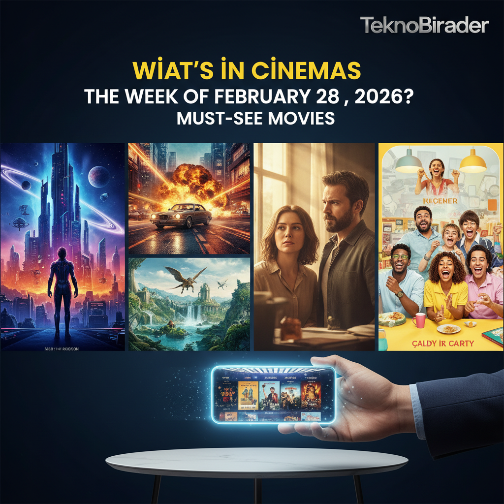 28 Şubat 2026 Haftasında Vizyonda Neler Var? Sinema Salonlarında Kaçırmamanız Gerekenler