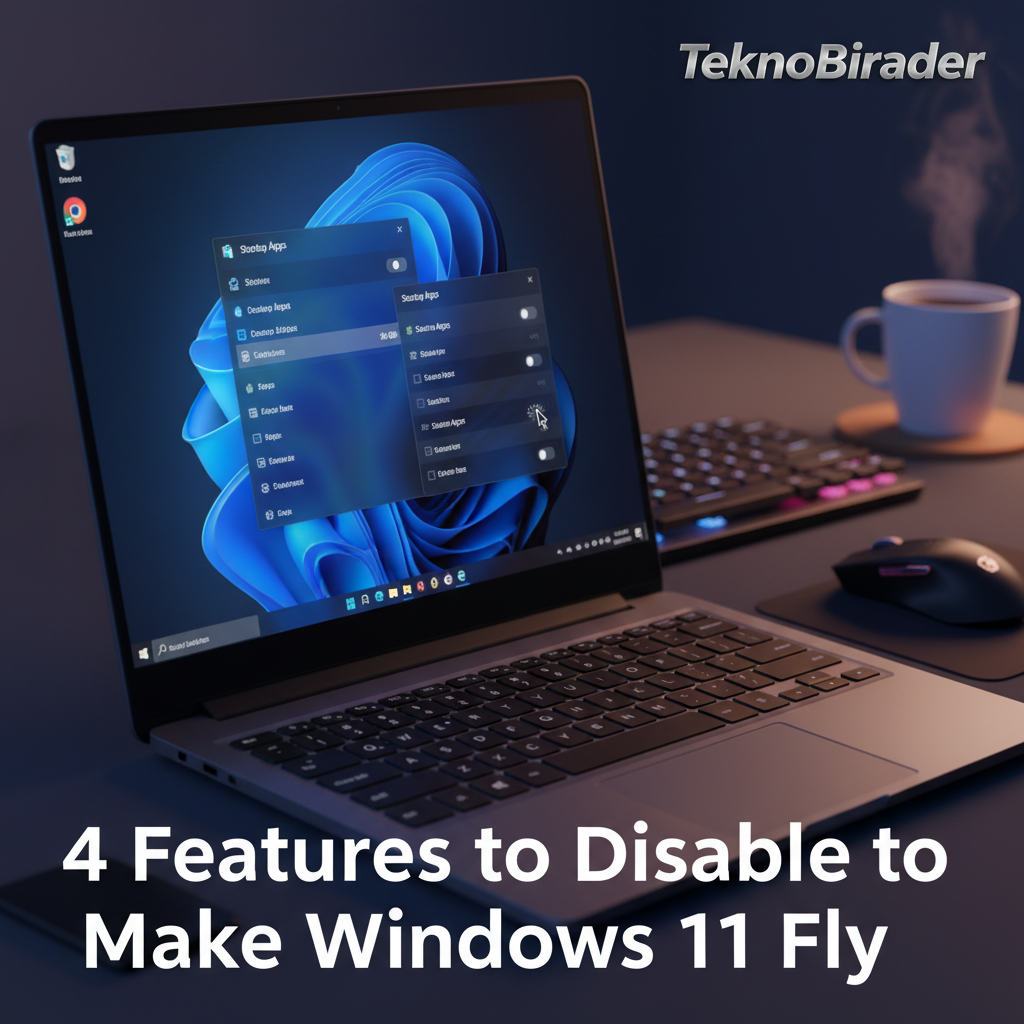 Windows 11’i Uçuracak 4 Özellik Kapatma Rehberi