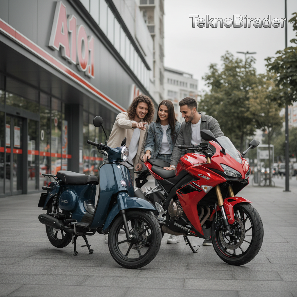 A101’den Benzinli Motosiklet ve Moped Hamlesi!