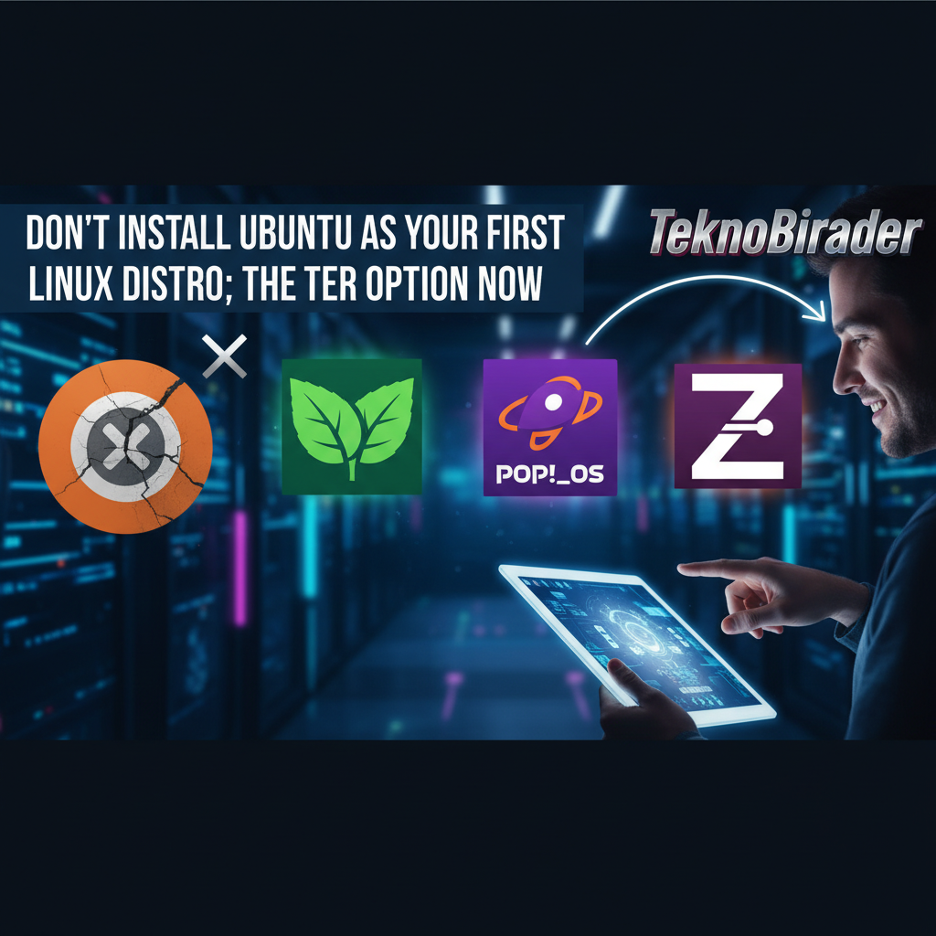 Ubuntu Yerine İlk Linux Dağıtımınız İçin Daha İyi Bir Seçenek Var