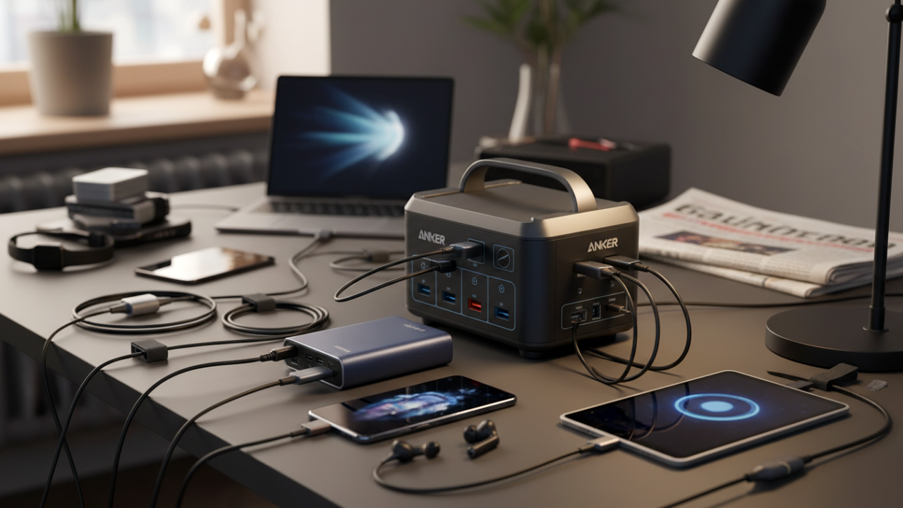 Anker Şarj İstasyonunda Gördüğünüz En İyi Fırsat: Cihazlarınızı Toparlayın!