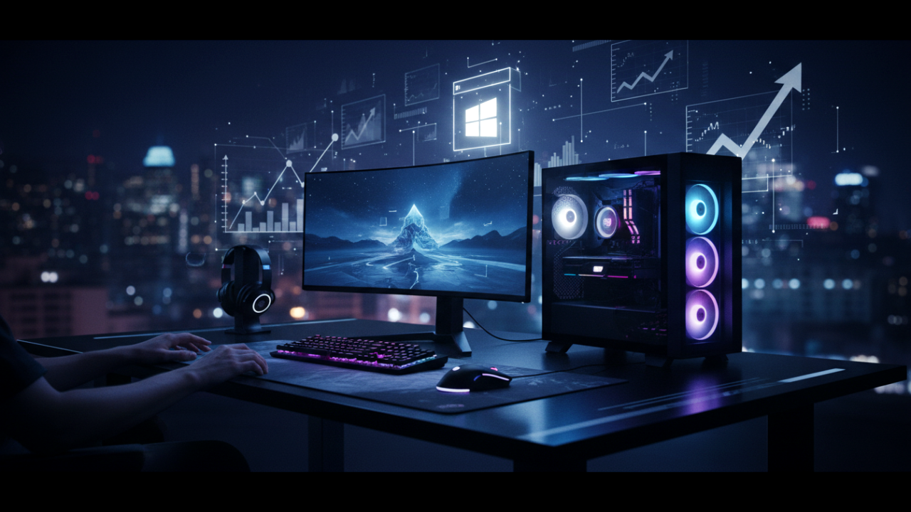 Oyuncuların Tercihi Belli Oldu: Windows 11 Zirveyi Kimseye Kaptırmıyor 🚀