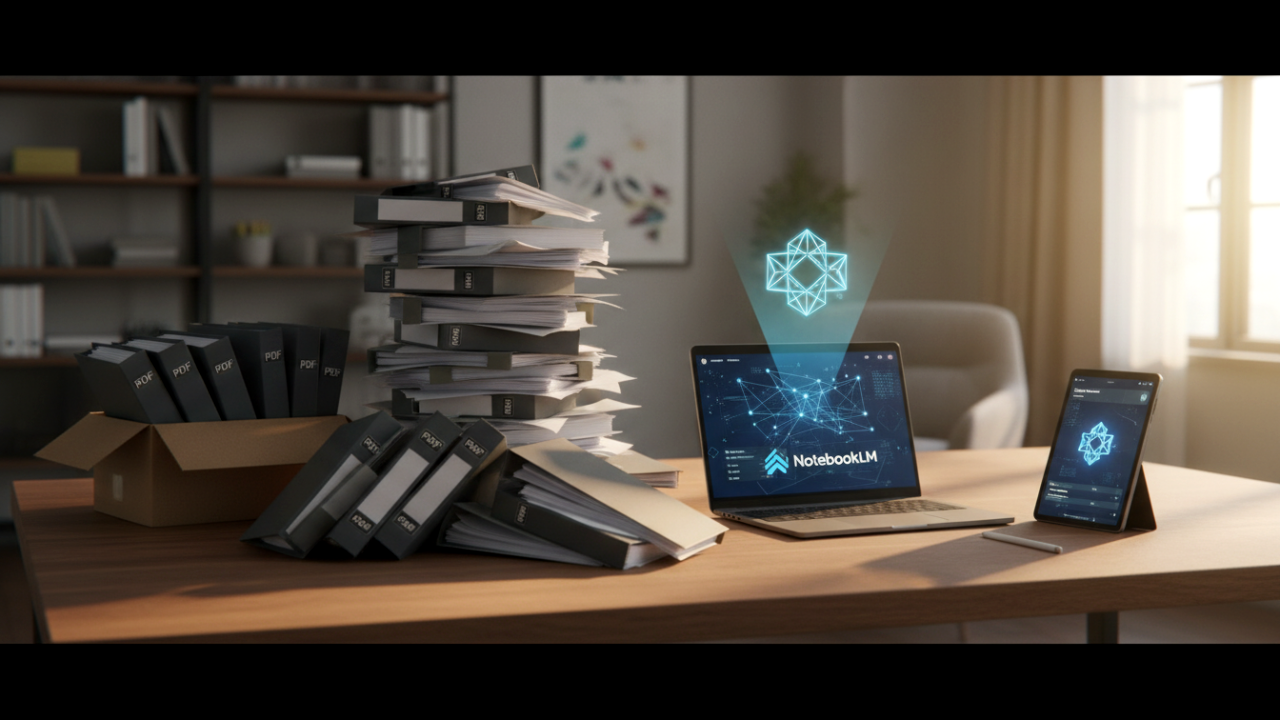 PDF Yığınlarını Akıllı Araştırmaya Dönüştürmenin Sırrı: NotebookLM İncelemesi ✨