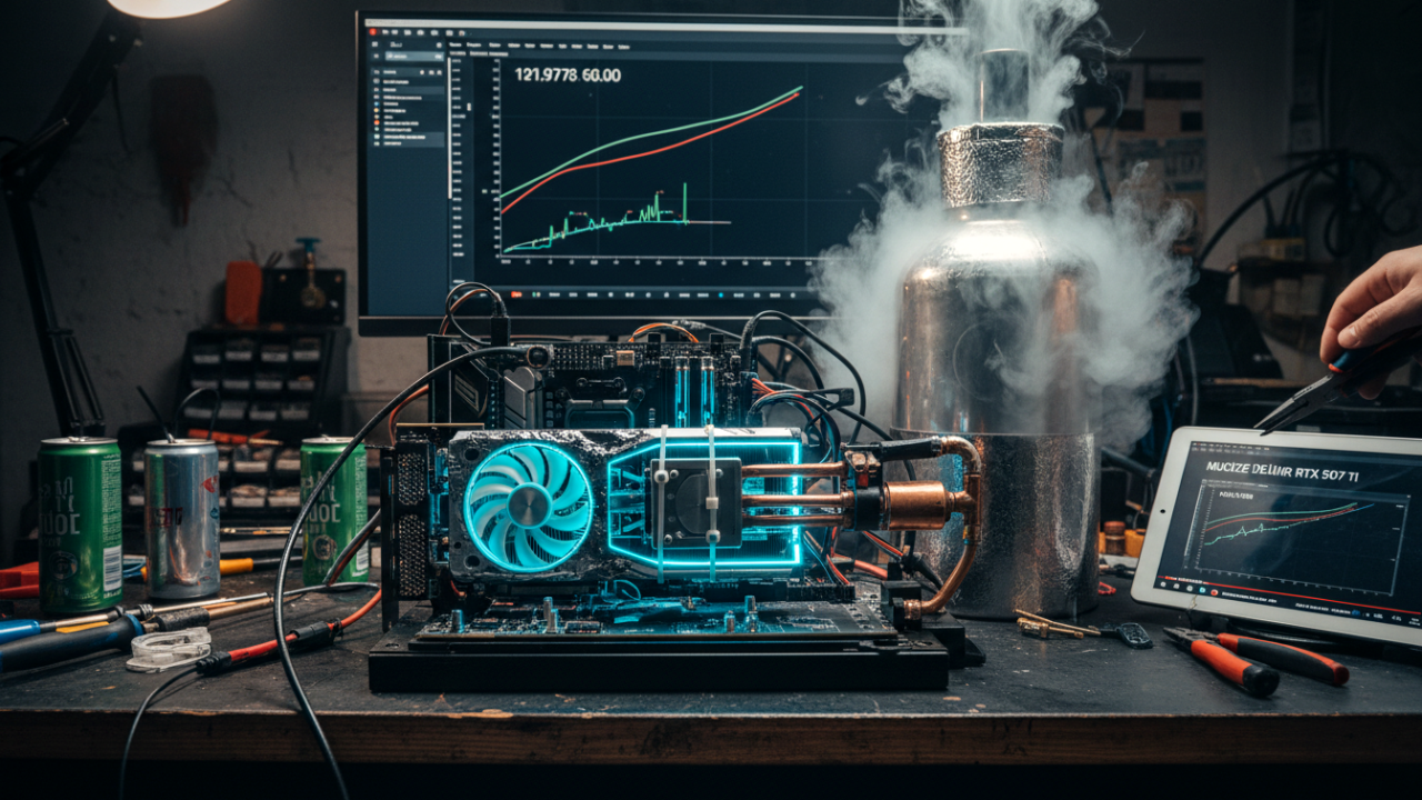 YouTube’dan Çıkan Mucize: Delinmiş RTX 5070 Ti ile Rekor Kırmak Mümkün mü? 🚀