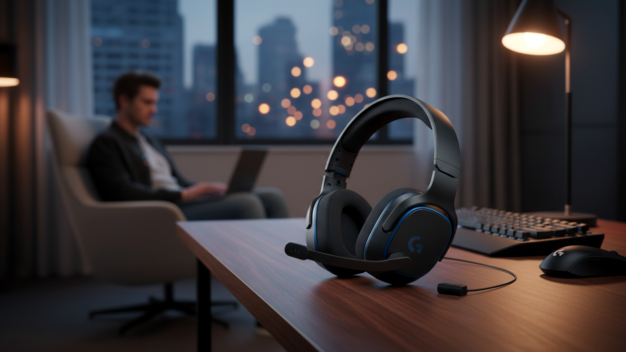 Logitech’ten Oyuncular İçin ‘Sessiz Güç’: Yeni G325 Lightspeed Kulaklık Geldi