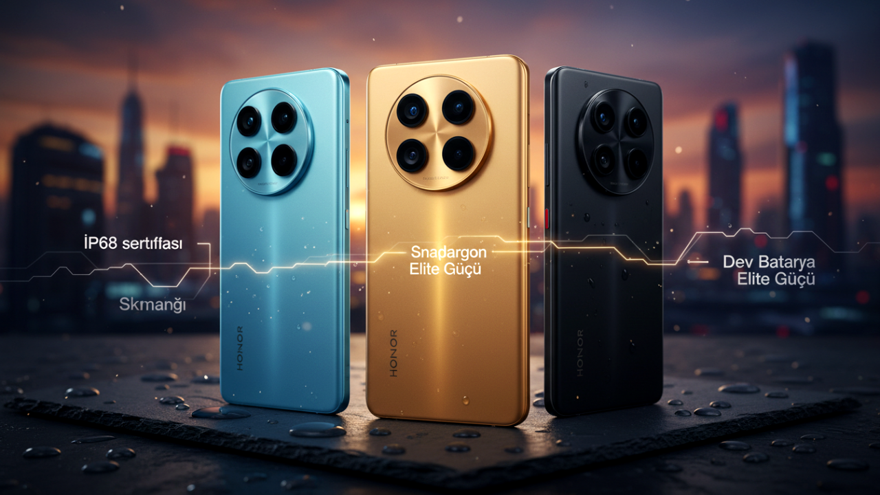 HONOR Magic 8 Pro: Dev Batarya, Muazzam Kamera ve Snapdragon Elite Gücüyle Karşınızda