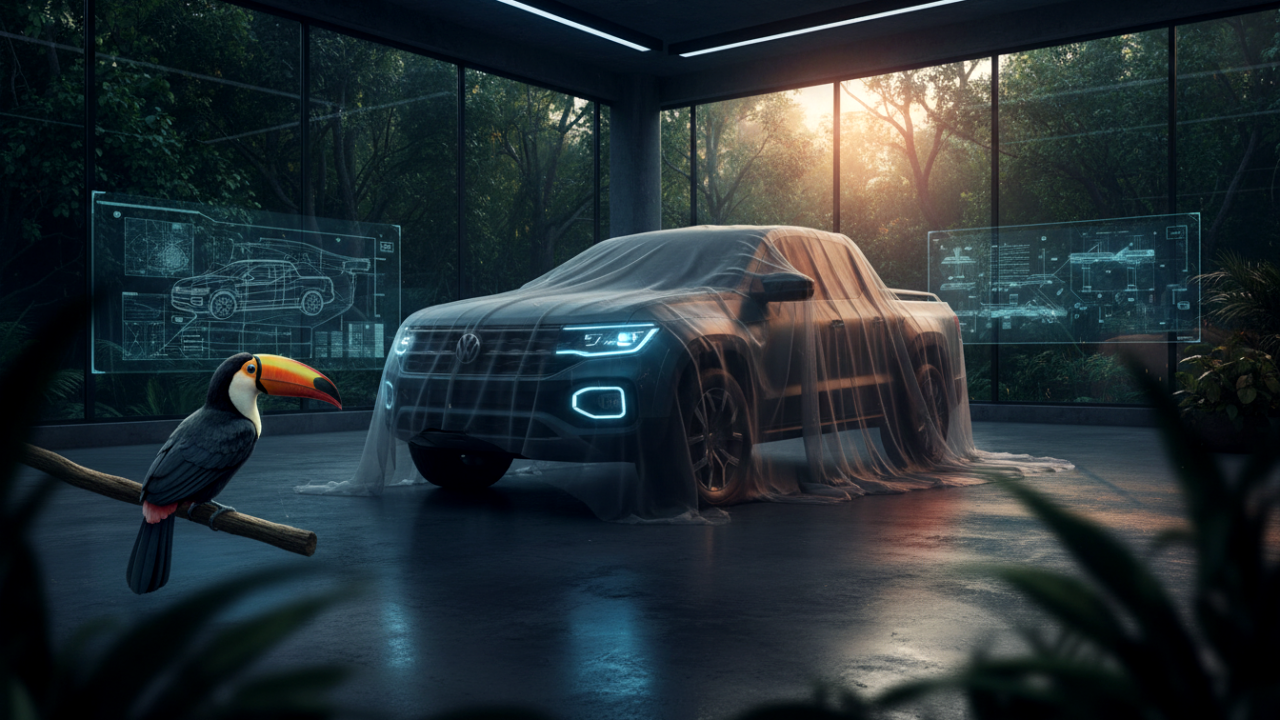 Volkswagen, yeni pickup modeli Tukan’ın ilk ipucu görselini paylaştı